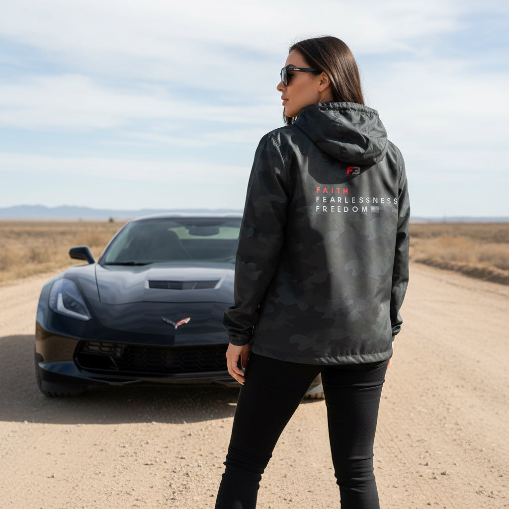 F3 “FREEDOM” BLACK CAMO JACKET