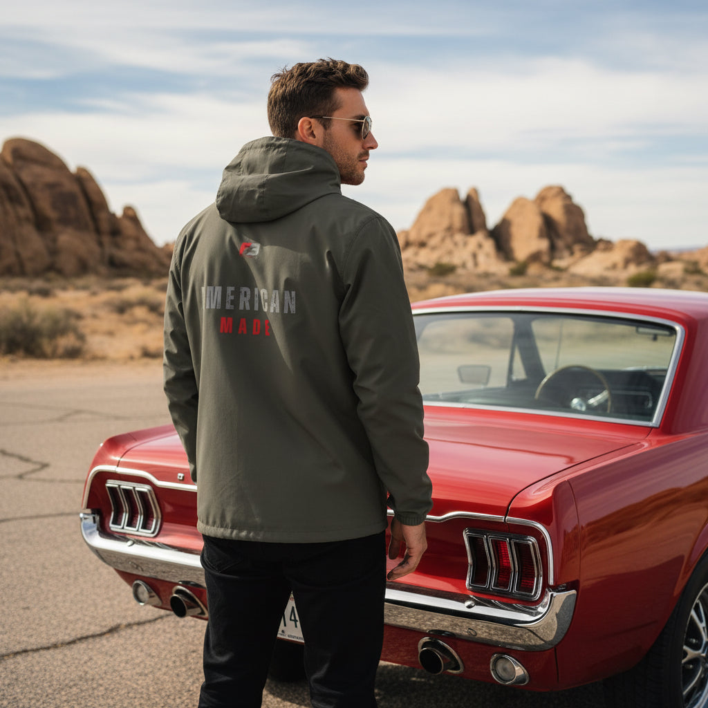 F3 “AMERICAN MADE” GRAPHITE JACKET