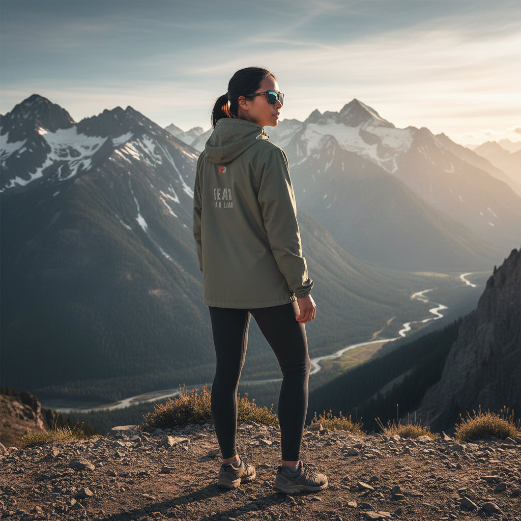 F3 “FEARLESS” GRAPHITE WINDBREAKER