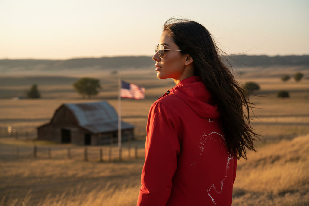 F3 “KING” RED WINDBREAKER